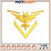 Embroidery Design Golden Bird Logo