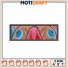 Embroidery Design Eyes Patch 4x7 Inch