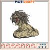 Embroidery Design Attack on Titan Character for Craft Projects