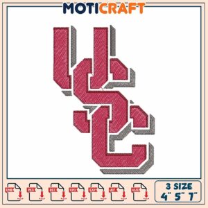 Embroidery Design 3 Sizes