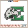 Eagle Letter E Embroidery Design 4x5x7 Inch