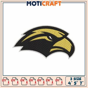 Eagle Embroidery Design 4x5x7 Inch