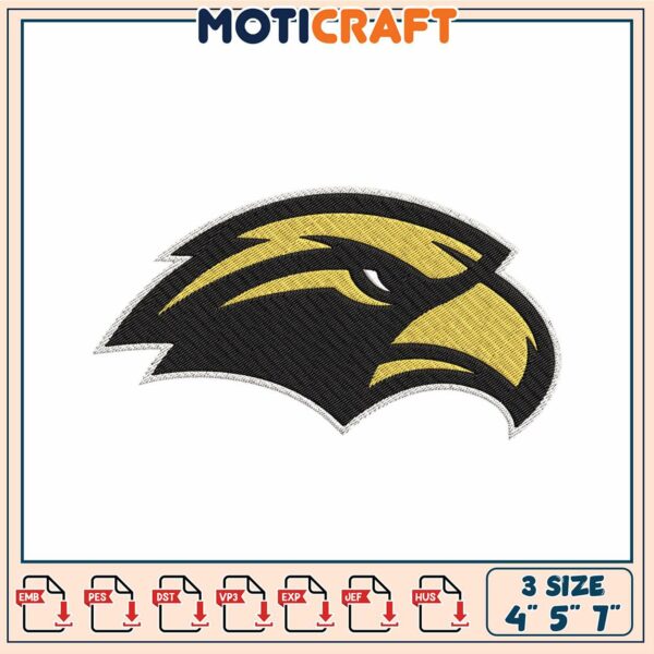 Eagle Embroidery Design 4x5x7 Inch
