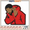 Drake Embroidery Design 4x5x7 Inch