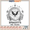 Dragon War College Embroidery Design