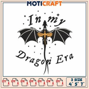 Dragon Era Embroidery Design