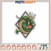 Dragon Embroidery Design File in Multiple Sizes for Crafts
