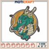 Dragon Embroidery Design for Creative Projects in Multiple Formats