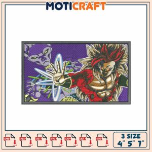 Dragon Ball Super Embroidery Patch