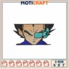Dragon Ball Inspired Embroidery Design for Craft Projects