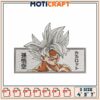 Dragon Ball Goku Embroidery Design for DIY Projects 4x5x7