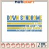 Down Syndrome Embroidery Design