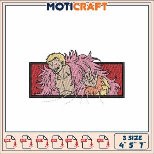 Donquixote Doflamingo Embroidery Design