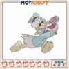 Donald Duck Embroidery Design 3 Sizes