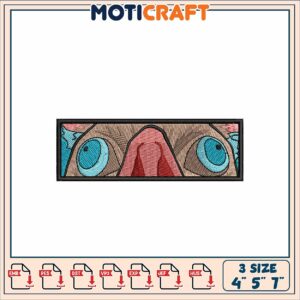 Dog Eyes Embroidery Design 3 Sizes