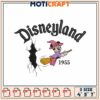Disneyland Minnie Witch Embroidery Design