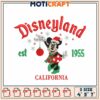 Disneyland Mickey Mouse Christmas Embroidery Design Download