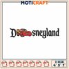 Disneyland Lightning McQueen Embroidery