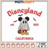Disneyland Ghost Mickey Embroidery Design