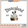 Disneyland Ghost Halloween Embroidery Design