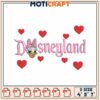 Disneyland Embroidery Design, 3 Sizes