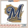 Milwaukee Brewers Embroidery Design 4x5x7 Inch 1 Milwaukee Brewers Embroidery Design 4x5x7 Inch