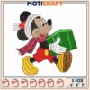 Mickey Mouse Holiday Embroidery Design Digital Download Three Sizes