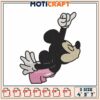 Mickey Mouse Embroidery Design for Creative Projects and Crafts 1 Mickey Mouse Embroidery Design for Creative Projects and Crafts