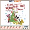 Mickey and Friends Holiday Embroidery Design for Christmas Fun