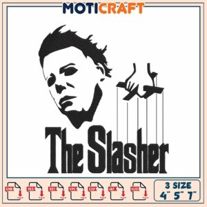 Michael Myers The Slasher Embroidery