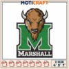 Marshall Bison Embroidery Design