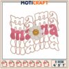 Mama Flower Embroidery Design 3 Sizes