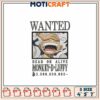 Luffy Wanted Embroidery Design 1 Luffy Wanted Embroidery Design
