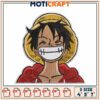 Luffy Embroidery Patch 4x5x7 Inch 2 Luffy Embroidery Patch 4x5x7 Inch