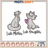 Like Mother Like Daughter Cat Embroidery 2 Like Mother Like Daughter Cat Embroidery