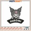 Kuromi Embroidery Design 4x5x7 Inch