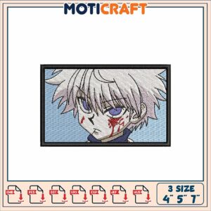 Killua Zoldyck Embroidery Patch - 3 Sizes
