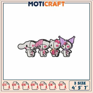 Kawaii Embroidery Designs