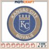 Kansas City Royals Embroidery Patch Design in Three Sizes
