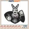 Kangaroo Embroidery Design 4x5x7 Inch