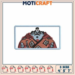 Kaido Embroidery Design - 3 Sizes
