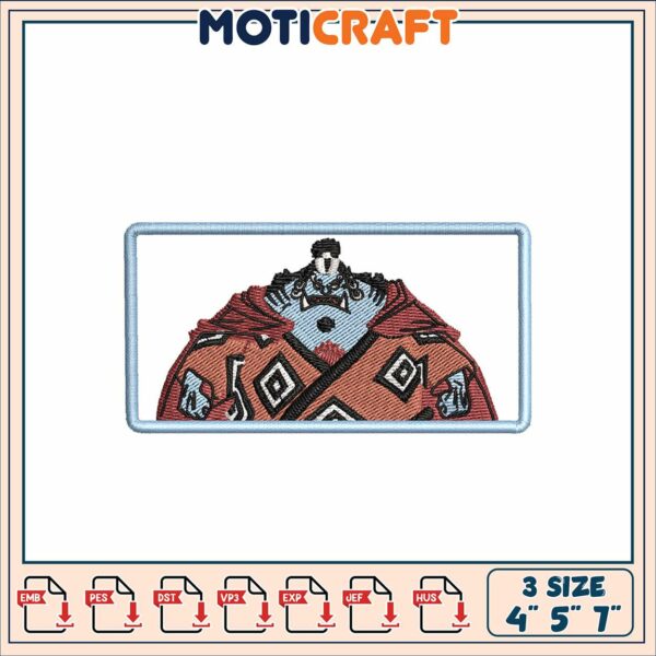 Kaido Embroidery Design 3 Sizes