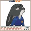 Judy Hopps Embroidery Design 4x5x7 Inch