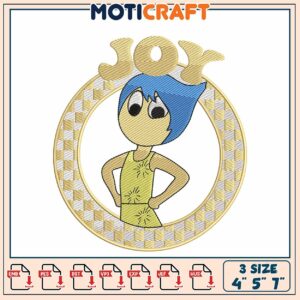 Joy Embroidery Design Joy Embroidery Design