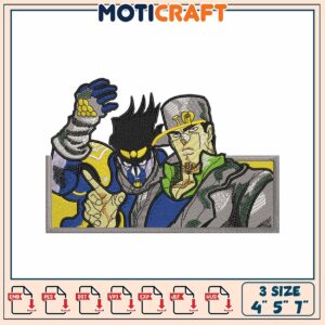 JoJo's Bizarre Adventure Embroidery Patch
