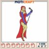 Jessica Rabbit Embroidery Design 4x5x7 Inch
