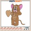 Jerry Mouse Embroidery Design 3 Sizes