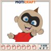 Jack Jack Embroidery Design 3 Sizes
