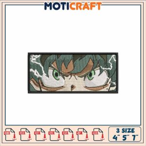 Izuku Midoriya Embroidery Patch