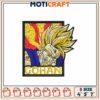 Gohan Embroidery Design 4x5x7 Inch